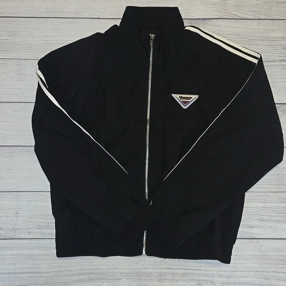 Homme + Femme Classic Track Jacket Black Size S NWT